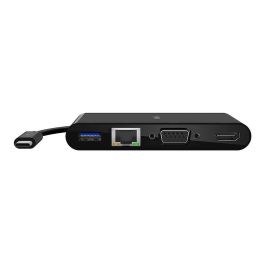 Adaptador Belkin Avc005Btbk Multimedia Usb-C Puertos Usb-A 3.0 Ethernet Vga Y Hdmi 4K Color Negro Precio: 62.3149993103. SKU: S7730739