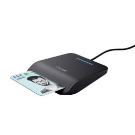 Trust Lector De Tarjetas Externo Dni Compatible Con Dnie Y Smartcards Usb 2.0 Negro