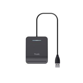 Trust Lector De Tarjetas Externo Dni Compatible Con Dnie Y Smartcards Usb 2.0 Negro