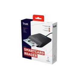 Trust Lector De Tarjetas Externo Dni Compatible Con Dnie Y Smartcards Usb 2.0 Negro