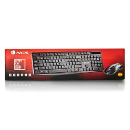 Teclado y Ratón Inalámbricos NGS Hype Kit