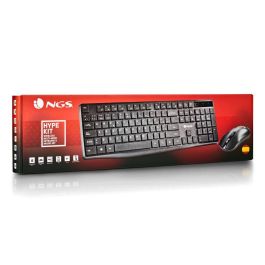 Teclado y Ratón Inalámbricos NGS Hype Kit