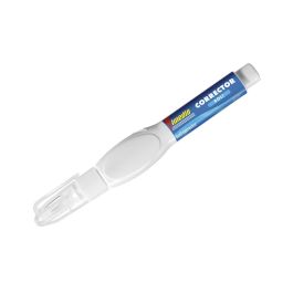 Corrector Imedio Lapiz Roller Punta Metalica 8 mL 12 unidades