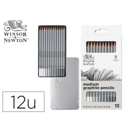 Lapices De Grafito Medium Winsor&Newton Studio Coleccion Caja Metalica Con 12 Unidades Graduaciones Surtidas Precio: 9.89000034. SKU: B1BXQ5BVNF