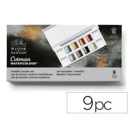 Acuarela Winsor&Newton Caja Metalica Bolsillo Con 8 Colores Metalicos + Pincel Precio: 21.49999995. SKU: B1EK8PD8NR