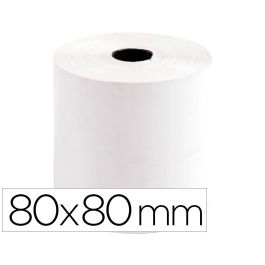 Rollo Sumadora Termico Q-Connect 80 mm Ancho X 80 mm Diametro Sin Bisfenol A Papel De 70 gr-M2 5 unidades Precio: 11.495000483999998. SKU: B13X49PLF5