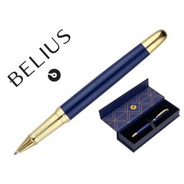 Boligrafo Belius Soiree Aluminio Color Azul Marino Y Dorado Tinta Azul Caja De Diseño Precio: 10.50000006. SKU: B1JEN2CWD3