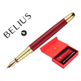 Pluma Y Estuche Belius Soiree Color Art Deco Granate Y Dorado Tinta Azul Caja De Diseño Precio: 19.49999942. SKU: B1BNJHKYPC