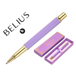 Boligrafo Belius Macaron Bliss Forma Hexagonal Color Morado Y Dorado Tinta Azul Caja De Diseño Precio: 6.59000001. SKU: B1KGTGHWRP