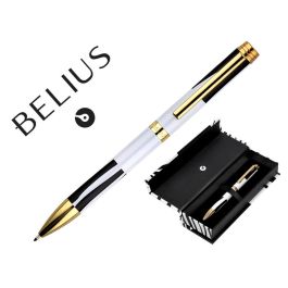 Boligrafo Belius Dualita Cuerpo Blanco Color Negro Tinta Azul Caja De Diseño Precio: 8.88999947. SKU: B1BJGQTHPG