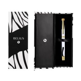 Roller Belius Dualita Cuerpo Negro Color Blanco Tinta Negra Caja De Diseño