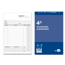 Talonario Liderpapel Albaran Cuarto Original Y Copia 215 5 unidades Precio: 10.89. SKU: B1JTE85T3N