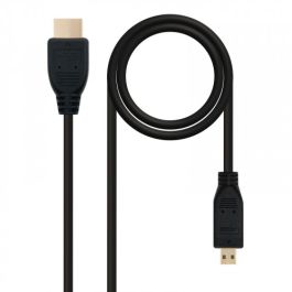 Cable HDMI a Micro HDMI NANOCABLE 10.15.3501 Negro 80 cm