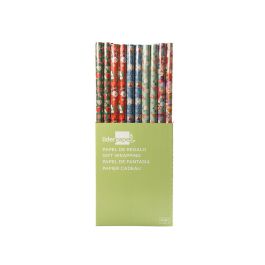 Papel De Regalo Liderpapel Navidad Rollo Ancho 70 cm Longitud 2 Mt Gramaje 60 gr Diseños Surtidos 50 unidades