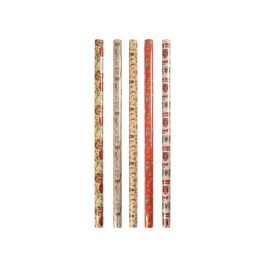 Liderpapel Papel de Regalo Navidad Rollo 70 cm x 2 m, Diseños Surtidos, Gramaje 60 gr