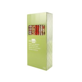 Liderpapel Papel de Regalo Navidad Rollo 70 cm x 2 m, Diseños Surtidos, Gramaje 60 gr