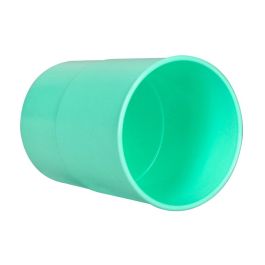 Cubilete Portalapices Q-Connect Verde Menta Pastel Opaco Plastico Diametro 75 mm Alto 100 mm