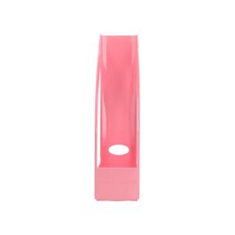 Revistero Plastico Q-Connect Color Rosa Pastel 320x250X80 mm
