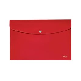 Carpeta Leitz Recycle Portadocumentos Broche Din A4 Polipropileno Rojo