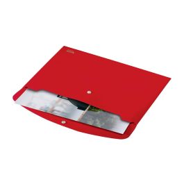 Carpeta Leitz Recycle Portadocumentos Broche Din A4 Polipropileno Rojo