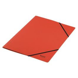 Carpeta Leitz Recycle Gomas Din A4 Carton Reciclable 100% Rojo