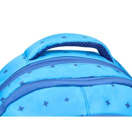 Cartera Escolar Liderpapel Moc Hila Multibolsillo Diseño Azul 450x145X300 mm Precio: 27.78999982. SKU: B1K5PRFPSA