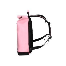 Cartera Antartik Mochila Water Proof Enrollable Diseño Casual Color Rosa 480x130x280 mm