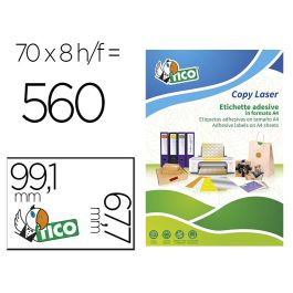 Etiqueta Adhesiva Tico Rojo Fl Uorescentes Permanente Fsc Laser-Inkjet-Fotocopia 99,1x67,7 mmcaja De 560 Unidades Precio: 29.58999945. SKU: B18LZPJDZ5