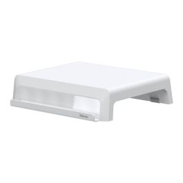 Soporte Fellowes Para Monitor Breyta 3 Ajustes De Altura Hasta 30 kg 100% Reciclable 350x300x80-118-155 mm Blanco