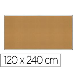 Pizarra Corcho Rocada Marco Aluminio Con Cantoneras 120x240 cm Precio: 119.68999955. SKU: B1375DRBBC