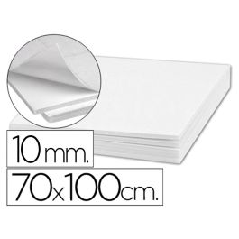 Carton Pluma Liderpapel Blanco Adhesivo 1 Cara 70x100 cm Espesor 10 mm 5 unidades