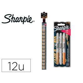 Rotulador Sharpie Permanente Fino Metalico Blister De 3 Unidades Oro-Plata-Bronce Clipstrip De 12 Blister Precio: 104.8948998548. SKU: B1JSEWNQPE