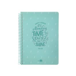 Agenda Escolar Liderpapel Año 24 - 25 Escolar Basic Menta Día Página A5 Precio: 3.78999951. SKU: B14A5NN5WJ