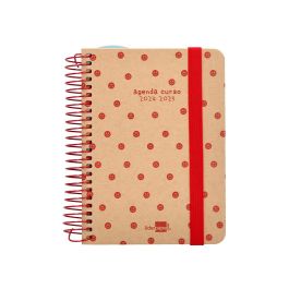 Agenda Escolar Liderpapel Año 24 - 25 Escolar Classic Smile Día Página A6 Tetra