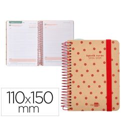 Agenda Escolar Liderpapel Año 24 - 25 Escolar Classic Smile Día Página A6 Tetra