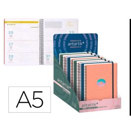 Agenda Escolar Antartik Año 24 - 25 Curso Coleccion Minimal Surtido Semana Vista A5 Precio: 11.49999972. SKU: B1J2J5MMCW