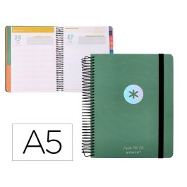 Agenda Escolar Antartik Año 24 - 25 Curso Coleccion Minimal Green Día Página A5 Precio: 18.49999976. SKU: B1C8LHT7MT