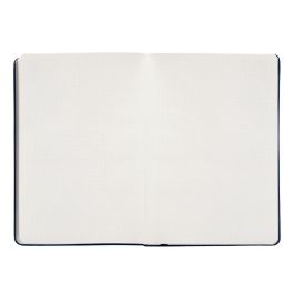 Cuaderno Con Gomilla Antartik Notes Tapa Dura A5 Hojas Puntos Azul Marino 100 Hojas 80 gr Fsc