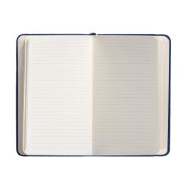 Cuaderno Con Gomilla Antartik Notes Tapa Dura A6 Hojas Rayas Azul Marino 100 Hojas 80 gr Fsc