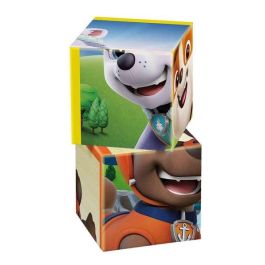 Puzzle infantil rompecabezas 12 cubos paw patrol.