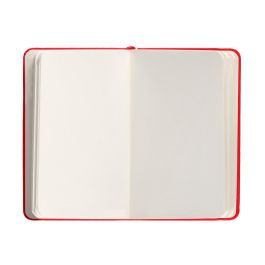 Cuaderno Con Gomilla Antartik Notes Tapa Dura A6 Hojas Lisas Rojo 100 Hojas 80 gr Fsc