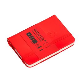 Cuaderno Con Gomilla Antartik Notes Tapa Dura A7 Hojas Lisas Rojo 80 Hojas 80 gr Fsc