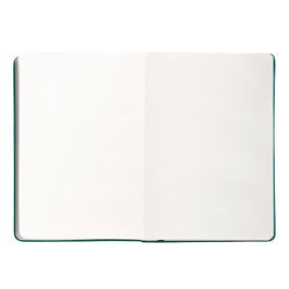 Cuaderno Con Gomilla Antartik Notes Tapa Dura A5 Hojas Lisas Verde Aguamarina 100 Hojas 80 gr Fsc