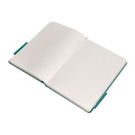 Cuaderno Con Gomilla Antartik Notes Tapa Dura A5 Hojas Puntos Verde Aguamarina 100 Hojas 80 gr Fsc