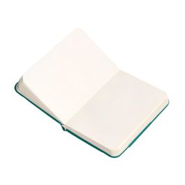 Cuaderno Con Gomilla Antartik Notes Tapa Dura A7 Hojas Lisas Verde Aguamarina 80 Hojas 80 gr Fsc