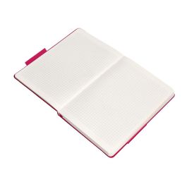 Cuaderno Con Gomilla Antartik Notes Tapa Dura A5 Hojas Cuadricula Burdeos 100 Hojas 80 gr Fsc