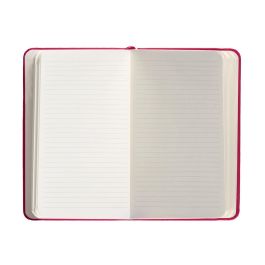 Cuaderno Con Gomilla Antartik Notes Tapa Dura A6 Hojas Rayas Burdeos 100 Hojas 80 gr Fsc