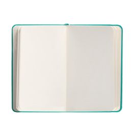 Cuaderno Con Gomilla Antartik Notes Tapa Dura A6 Hojas Lisas Turquesa 100 Hojas 80 gr Fsc