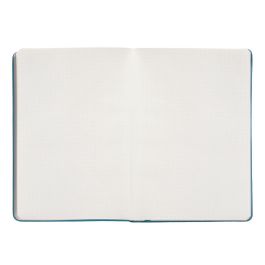 Cuaderno Con Gomilla Antartik Notes Tapa Dura A5 Hojas Puntos Azul Claro 100 Hojas 80 gr Fsc