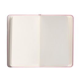 Cuaderno Con Gomilla Antartik Notes Tapa Dura A6 Hojas Lisas Rosa Pastel 100 Hojas 80 gr Fsc